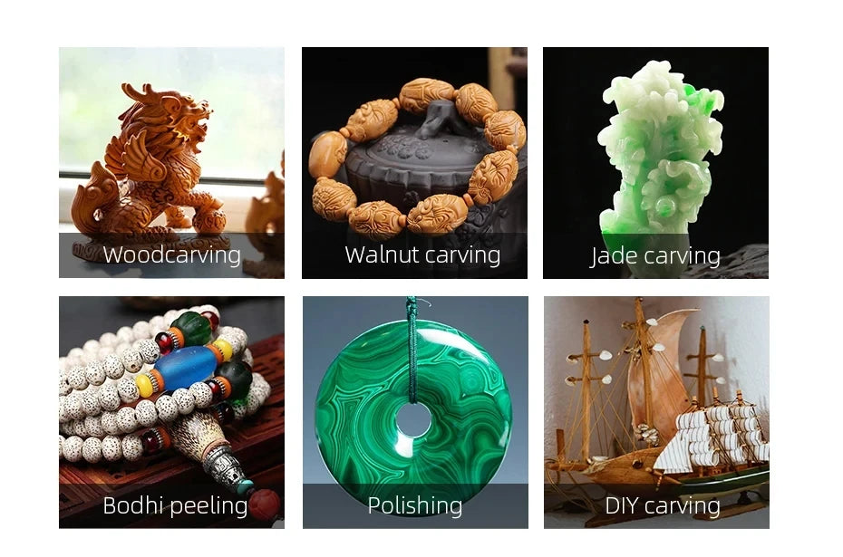 Mini Electric Drill USB Wireless Mini Handheld Drill Rotary Tool Woodworking Engraving Pen Dremel Tools for Jewelry Metal Glass